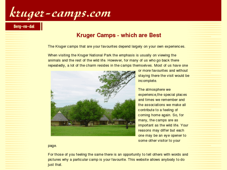 www.kruger-camps.com