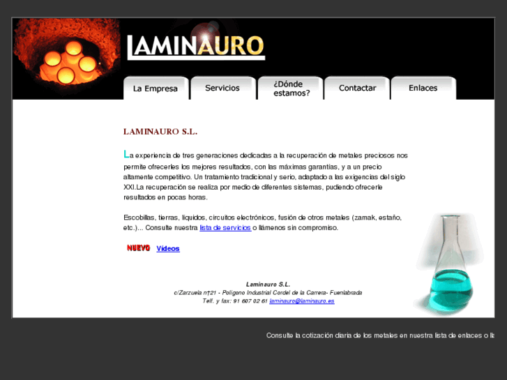 www.laminauro.es