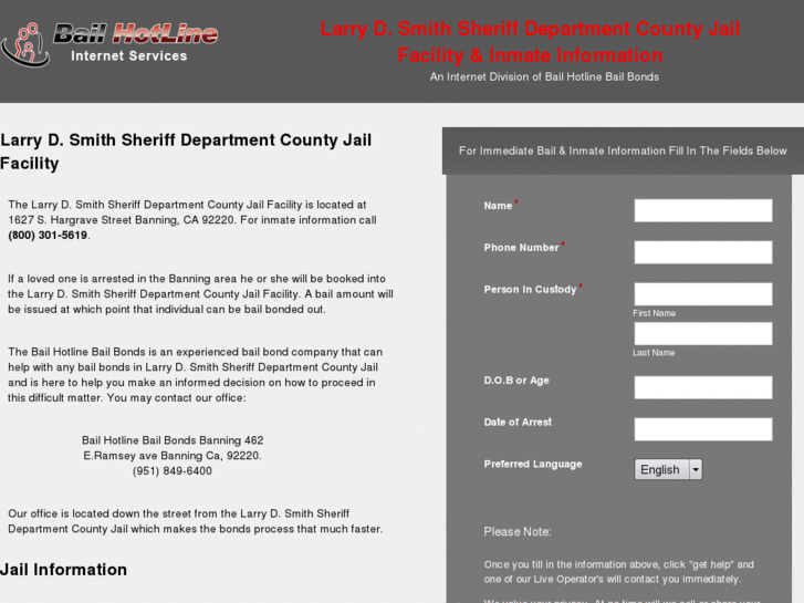 www.larrydsmithcountyjail.com