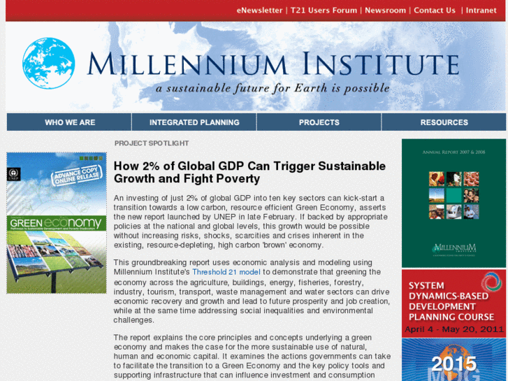 www.millennium-institute.org