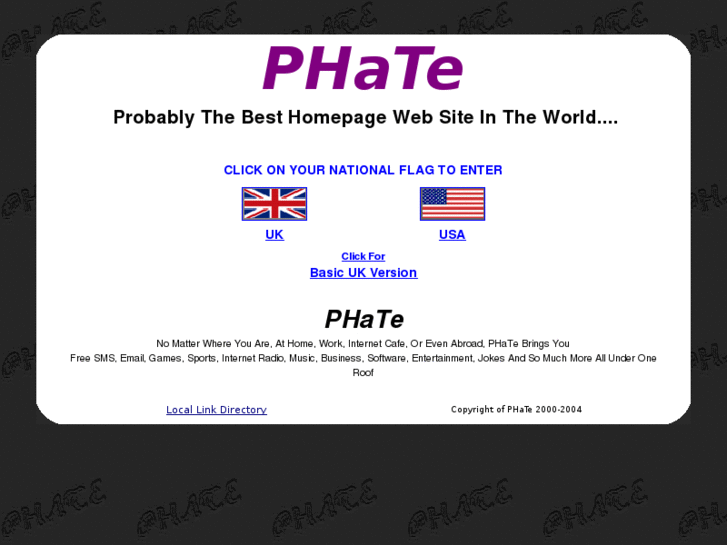 www.phate.co.uk