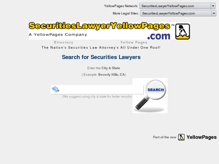 www.securitieslawyeryellowpages.com