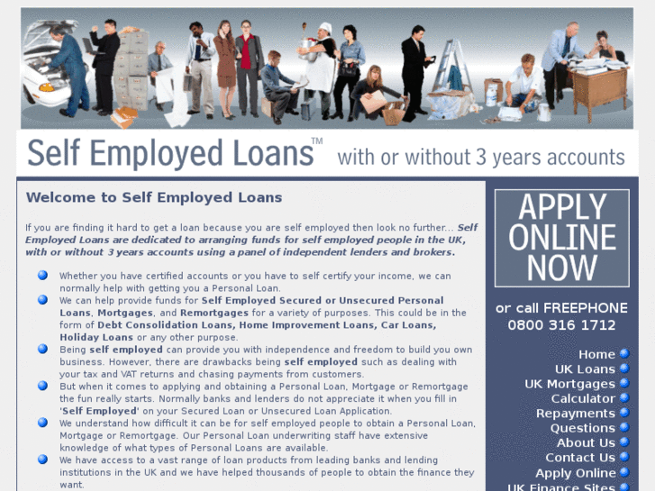 www.selfemployedloans.com