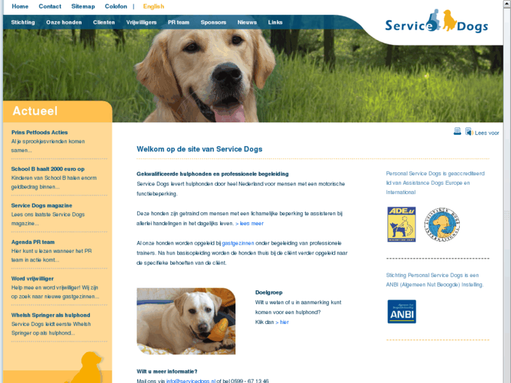 www.stichtingpersonalservicedogs.info