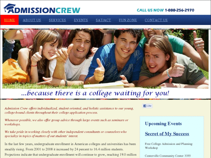 www.admissioncrew.com