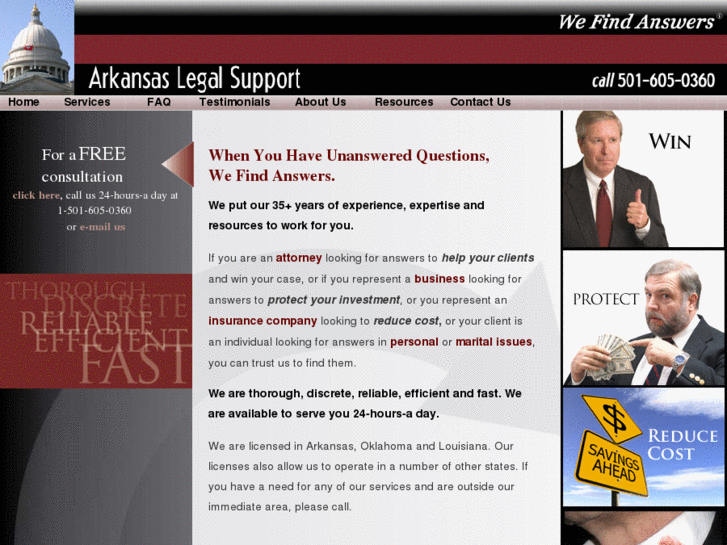 www.arkansaslegalsupport.com