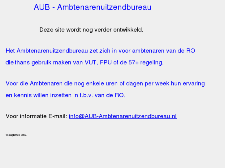 www.aub-ambtenarenuitzendbureau.nl