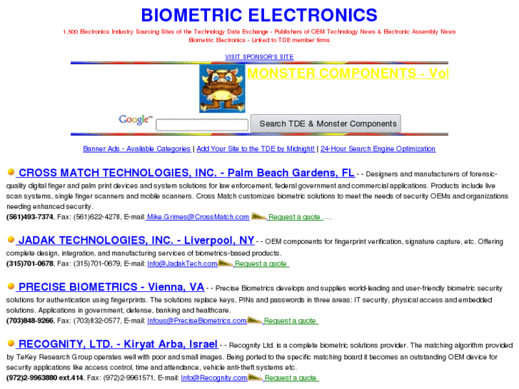 www.biometricelectronics.com
