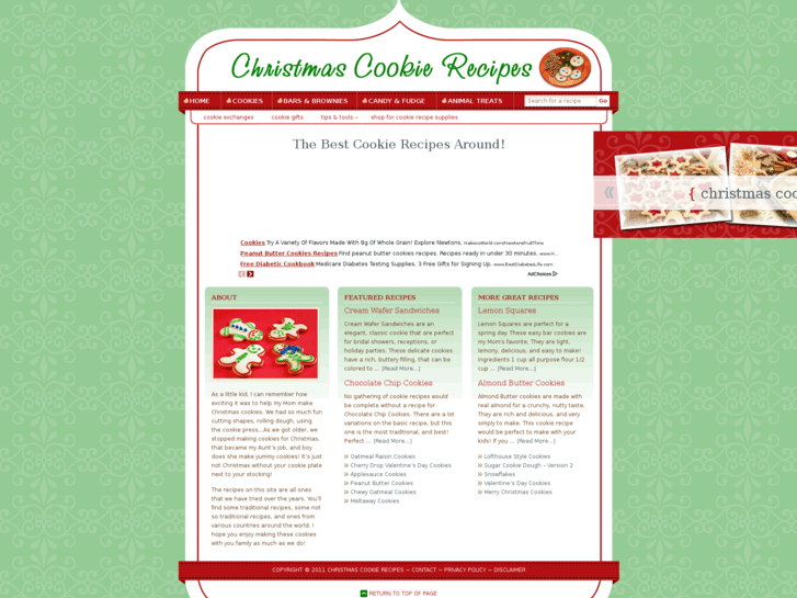 www.christmascookierecipes.org