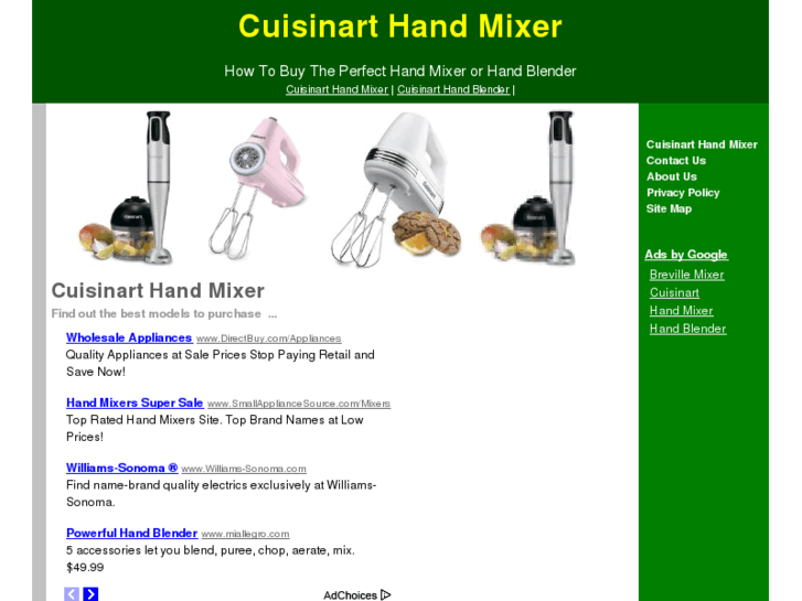 www.cuisinarthandmixer.org