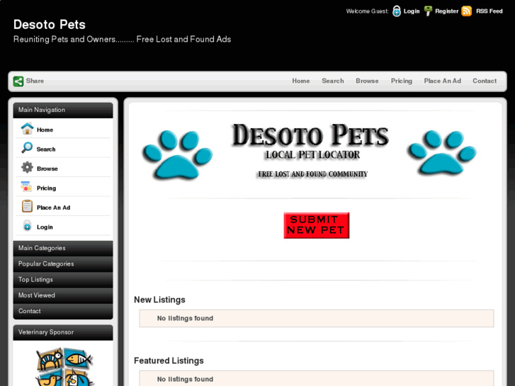 www.desotopets.com