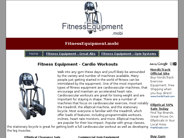 www.fitnessequipment.mobi