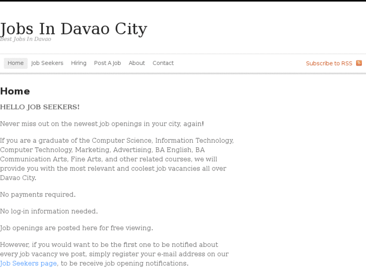 www.jobsindavaocity.com