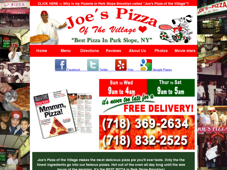 www.joespizzaofthevillage.com