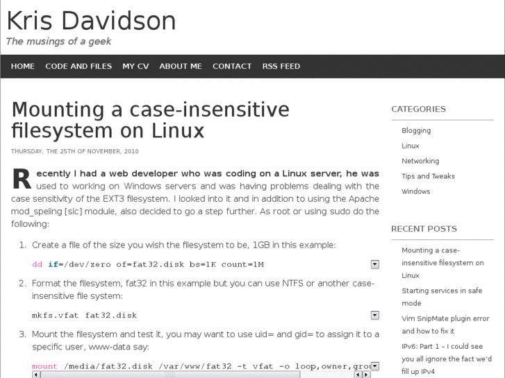 www.krisdavidson.org
