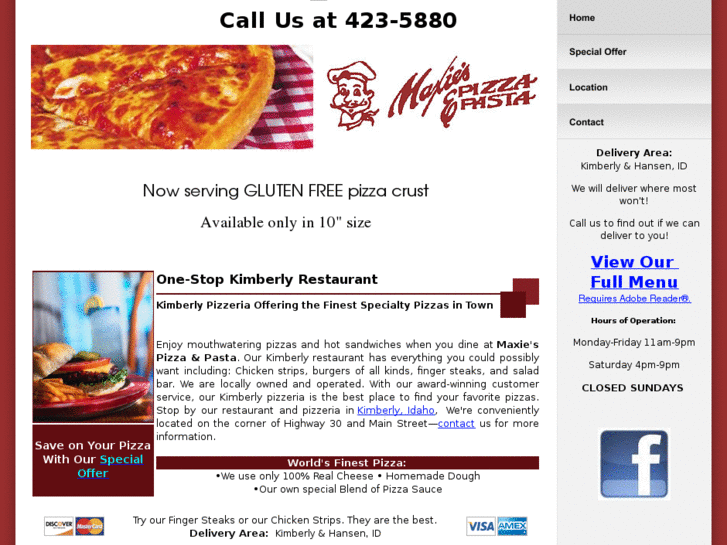 www.maxiespizzapasta-kimberly.com