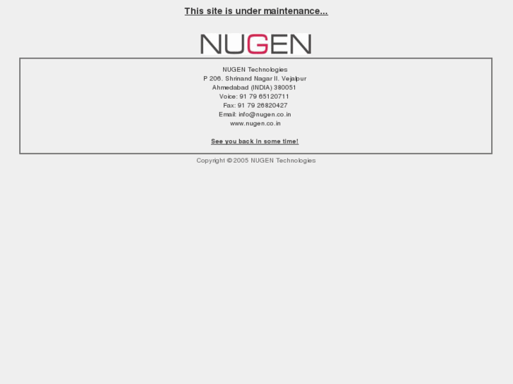 www.nugen.co.in