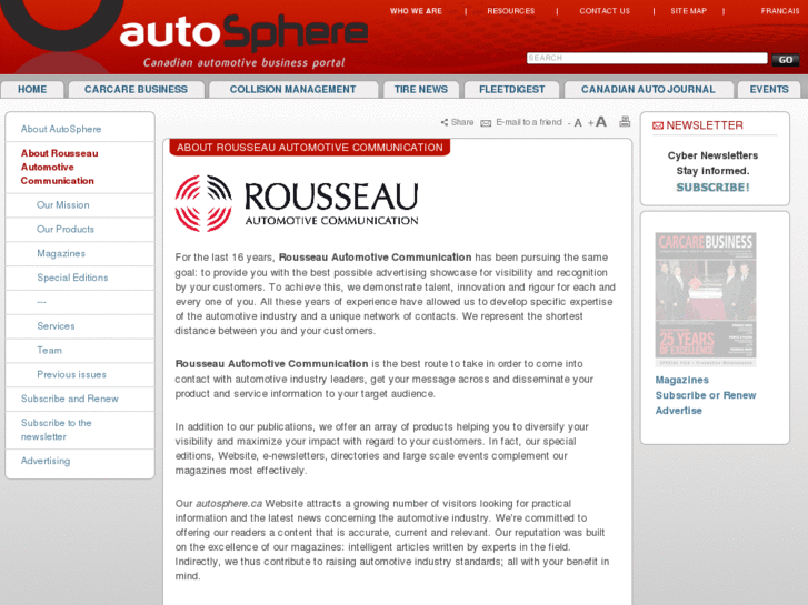 www.rousseauautomotivecommunication.com