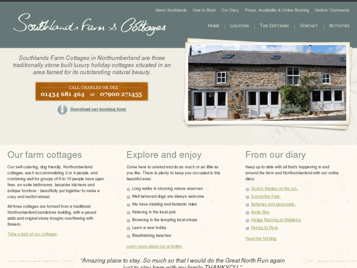 www.southlandsfarmcottages.com