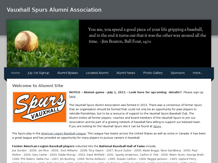 www.spursalumni.org