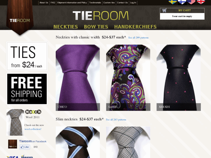 www.tieroom.com