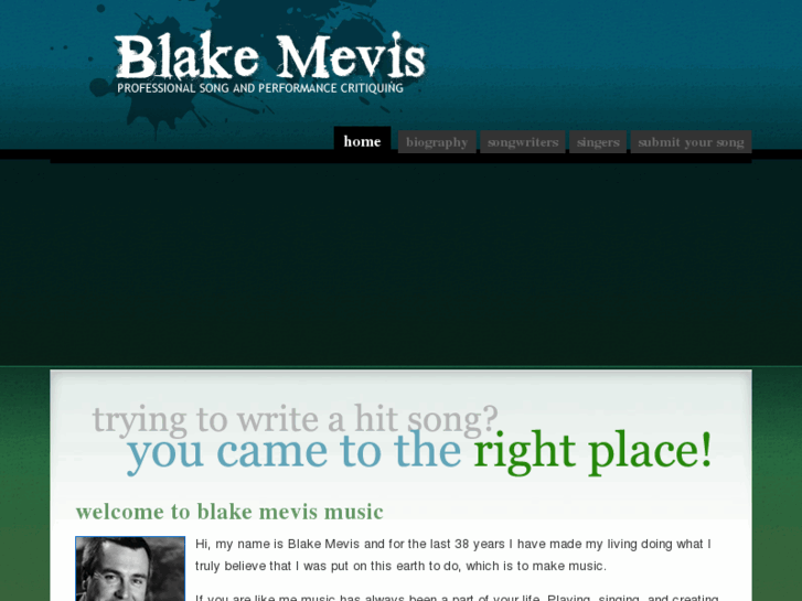 www.blakemevismusic.com