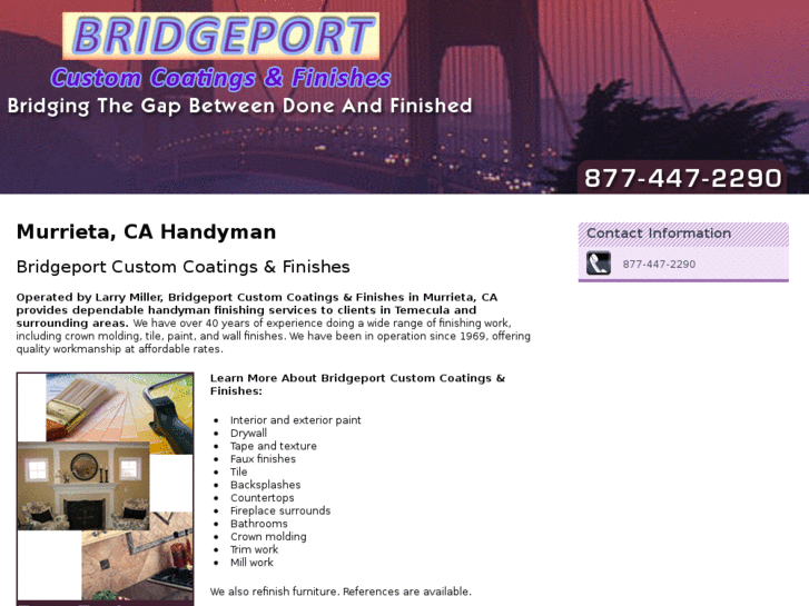 www.bridgeportfinishes.com