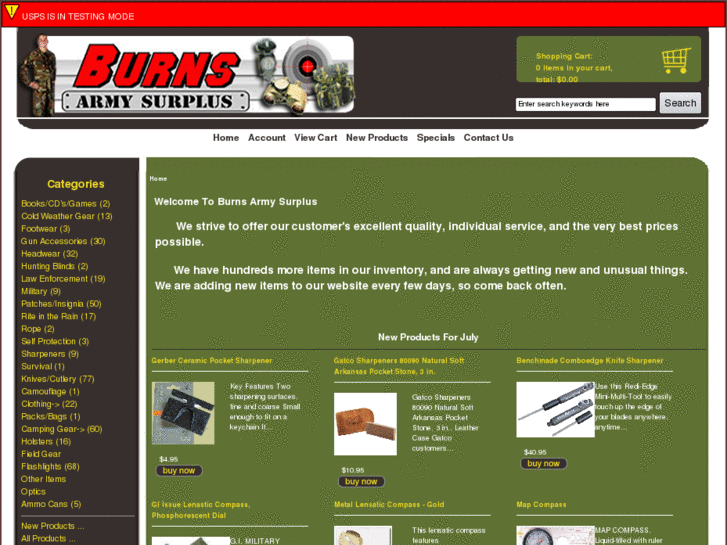 www.burnsarmysurplus.com