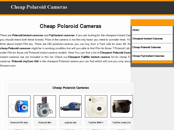 www.cheappolaroidcameras.info