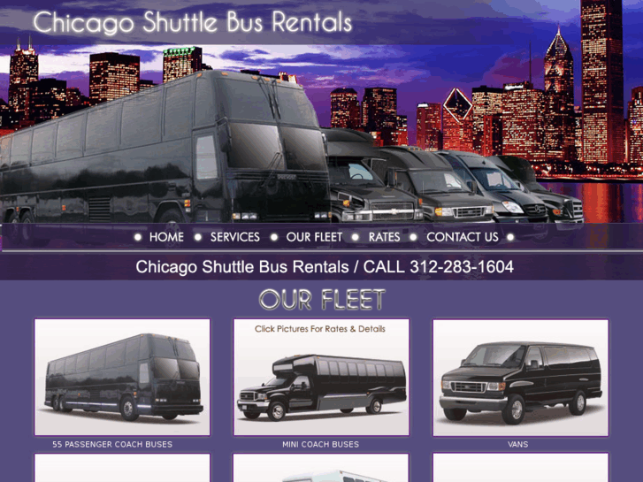 www.chicago-shuttlebus-rentals.com