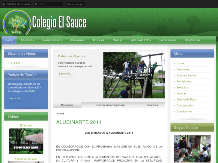 www.colegioelsauce.com