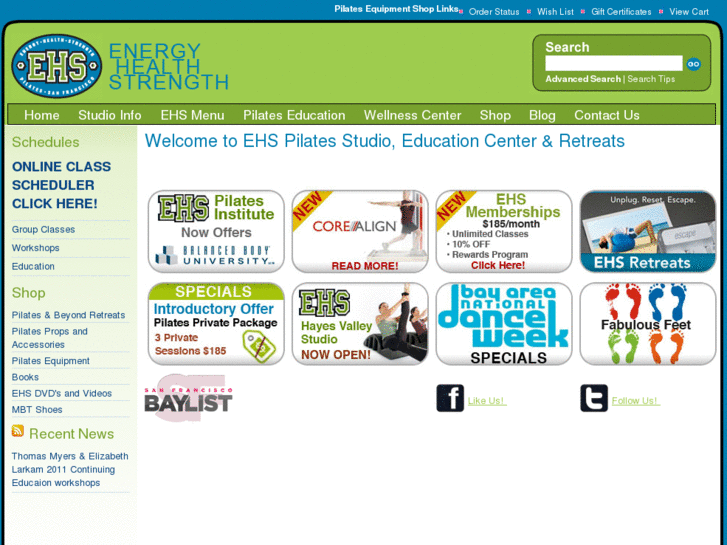 www.ehspilates.com