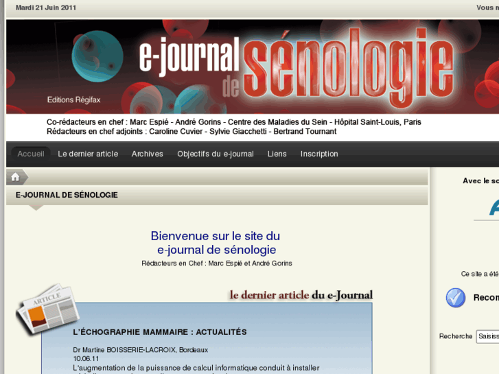 www.ejournal-senologie.com