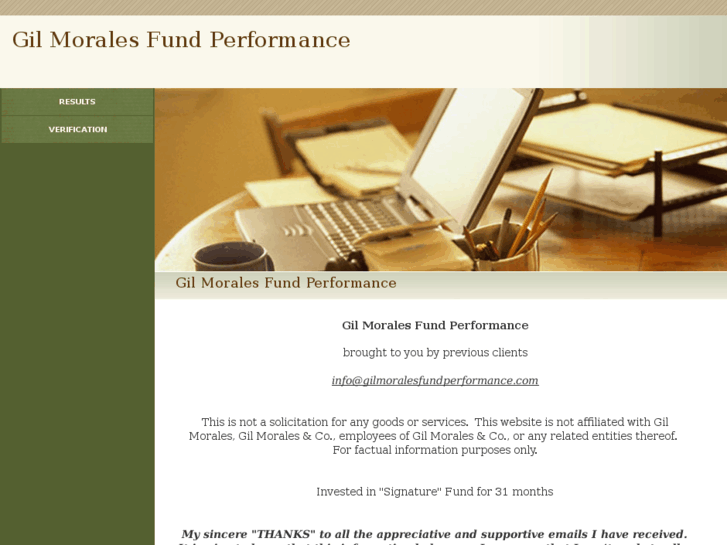 www.gilmoralesfundperformance.com