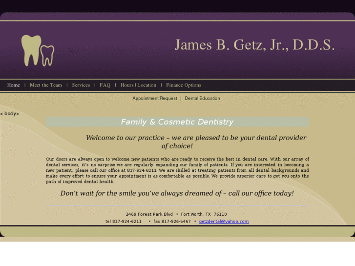 www.jamesbgetzdds.com