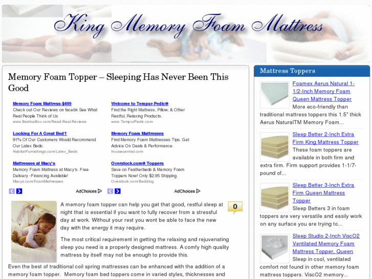 www.kingmemoryfoammattress.org