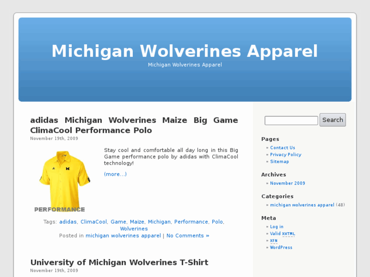 www.michiganwolverinesapparel.com