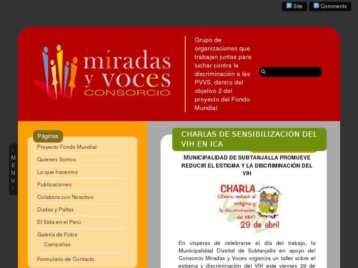 www.miradasyvoces.org