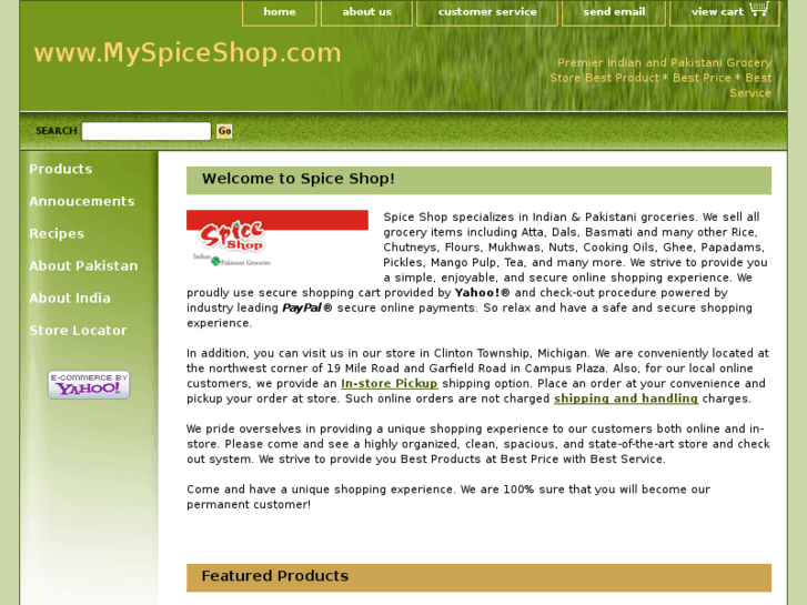 www.myspiceshop.com