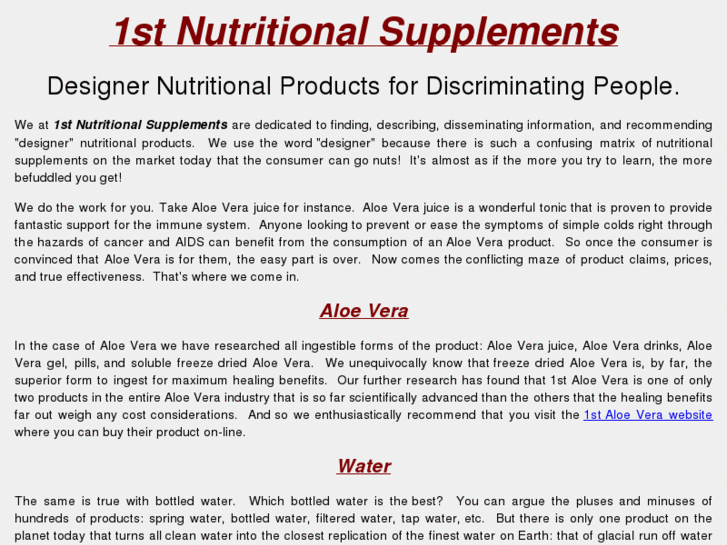 www.nutritional-supplement-information.com