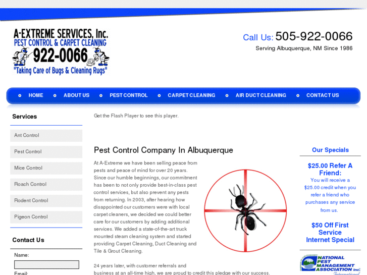 www.pestcontrolalbuquerque.biz