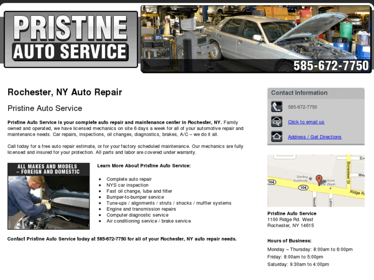 www.pristineautocenter.com