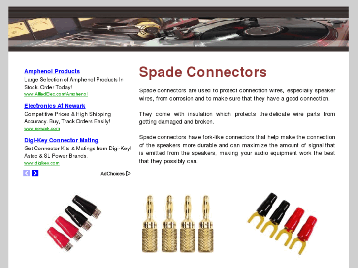 www.spadeconnectors.com