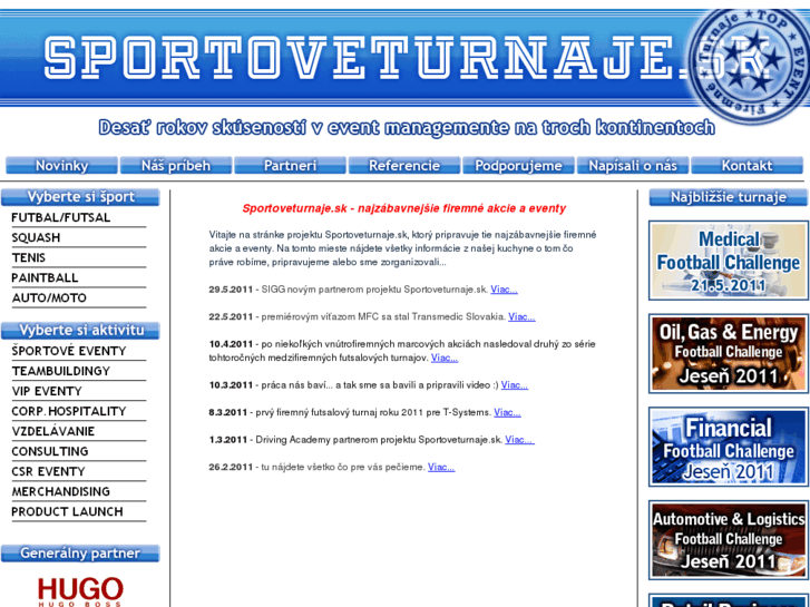 www.sportoveturnaje.sk