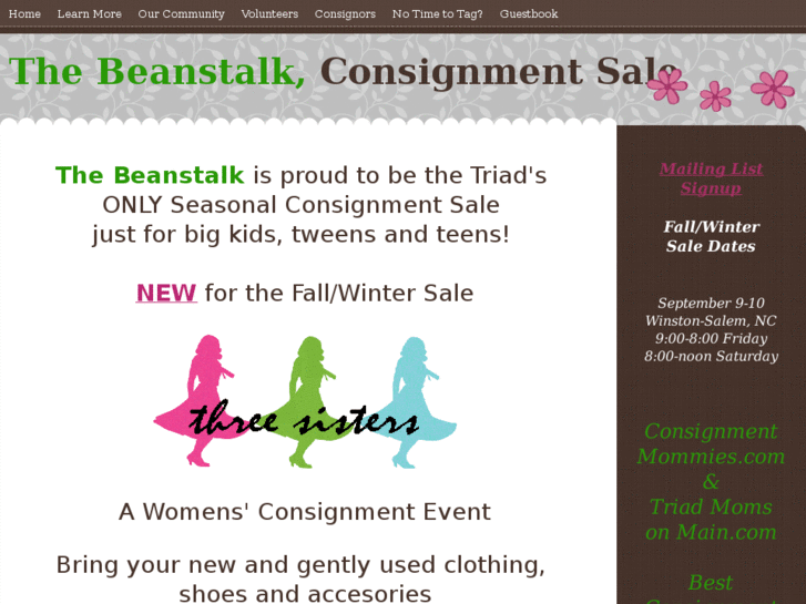 www.thebeanstalksale.com