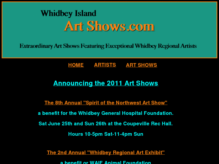 www.whidbeyartshows.com