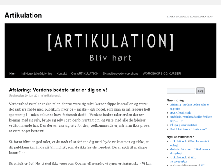 www.artikulation.dk