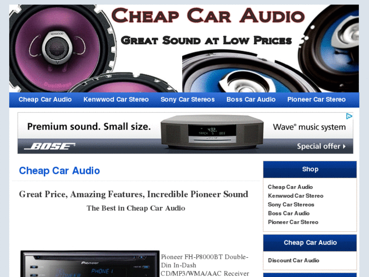 www.cheapcaraudiosite.com