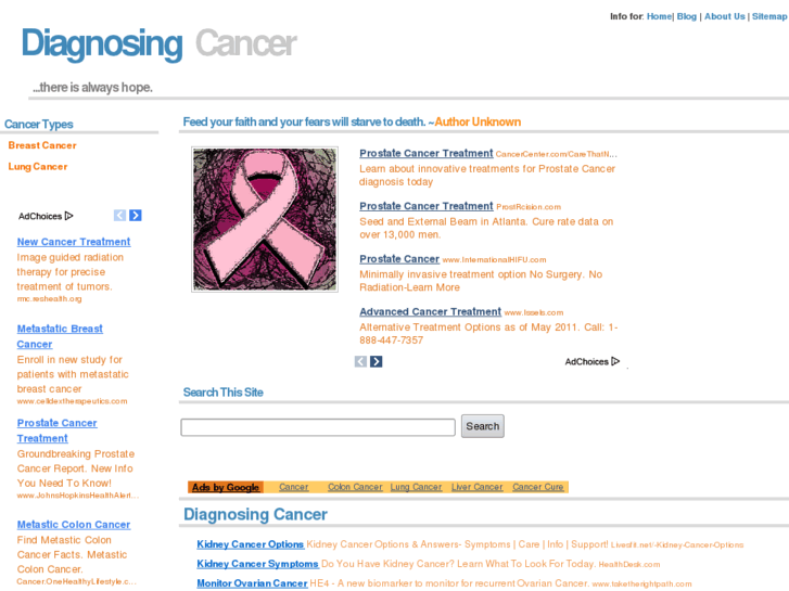 www.diagnosingcancer.com