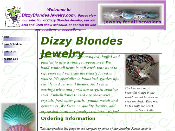 www.dizzyblondesjewelry.com